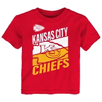 Toddler Outerstuff Red Kansas City Chiefs Teamwork T-Shirt