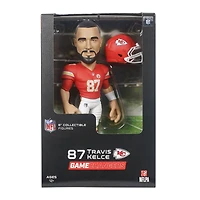 Figurine en vinyle GameChanger de 6 pouces de Travis Kelce Kansas City Chiefs Series 5 - Recherchez des variantes de couleurs unies rares
