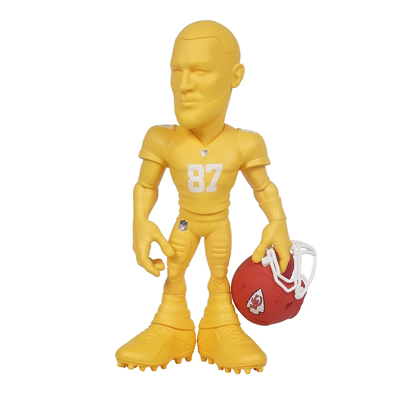 Figurine en vinyle GameChanger de 6 pouces de Travis Kelce Kansas City Chiefs Series 5 - Recherchez des variantes de couleurs unies rares