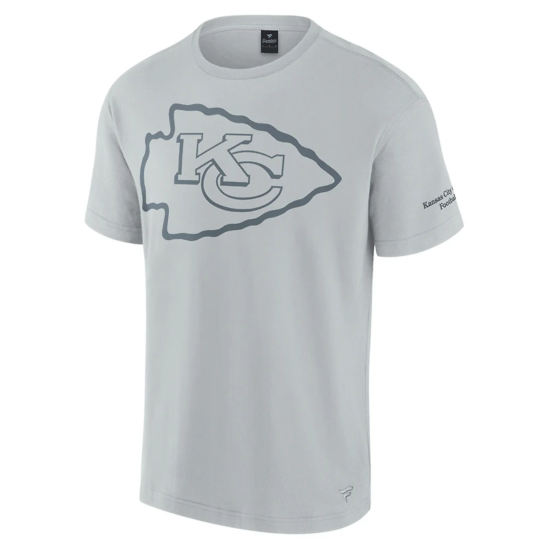 Unisex Fanatics  Gray Kansas City Chiefs Elements Iconic T-Shirt