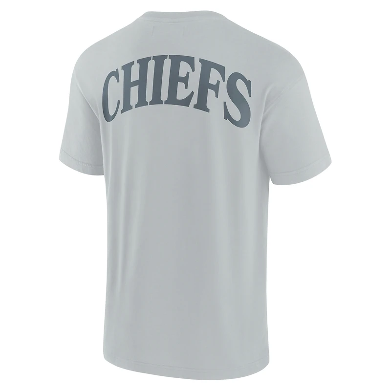 Unisex Fanatics  Gray Kansas City Chiefs Elements Iconic T-Shirt