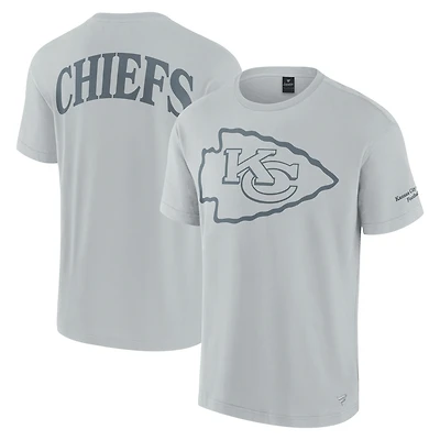 Unisex Fanatics  Gray Kansas City Chiefs Elements Iconic T-Shirt