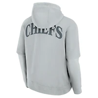 Sweat à capuche unisexe Fanatics gris Kansas City Chiefs Elements Sleek