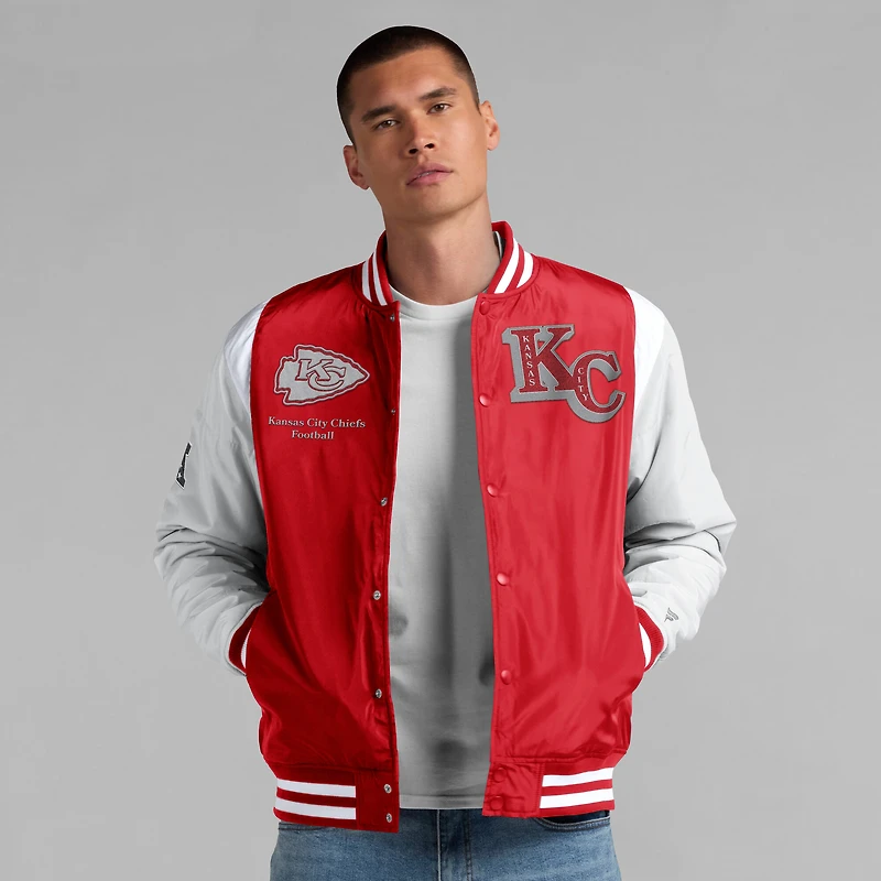 Veste unisexe Fanatics rouge Kansas City Chiefs Elements Signature Elite à boutons-pression