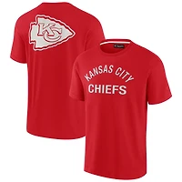 T-shirt unisexe Fanatics rouge Kansas City Chiefs Elements super doux à manches courtes