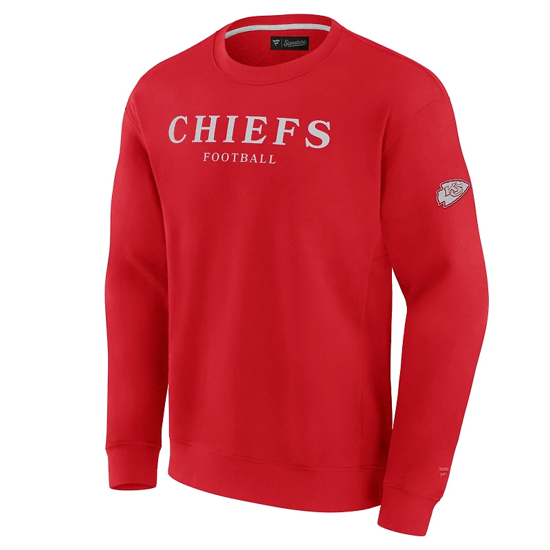 Sweat-shirt en polaire unisexe Fanatics rouge Kansas City Chiefs Elements Unlimited