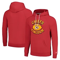 Sweat à capuche unisexe Hommage Rouge Kansas City Chiefs Hyperlocal Raglan