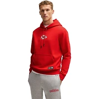 Sweat à capuche unisexe rouge Woodson Tri-Blend des Kansas City Chiefs de Hugo Boss