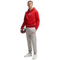 Sweat à capuche unisexe rouge Woodson Tri-Blend des Kansas City Chiefs de Hugo Boss