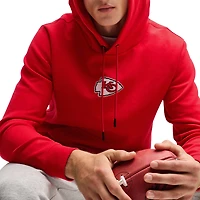 Sweat à capuche unisexe rouge Woodson Tri-Blend des Kansas City Chiefs de Hugo Boss