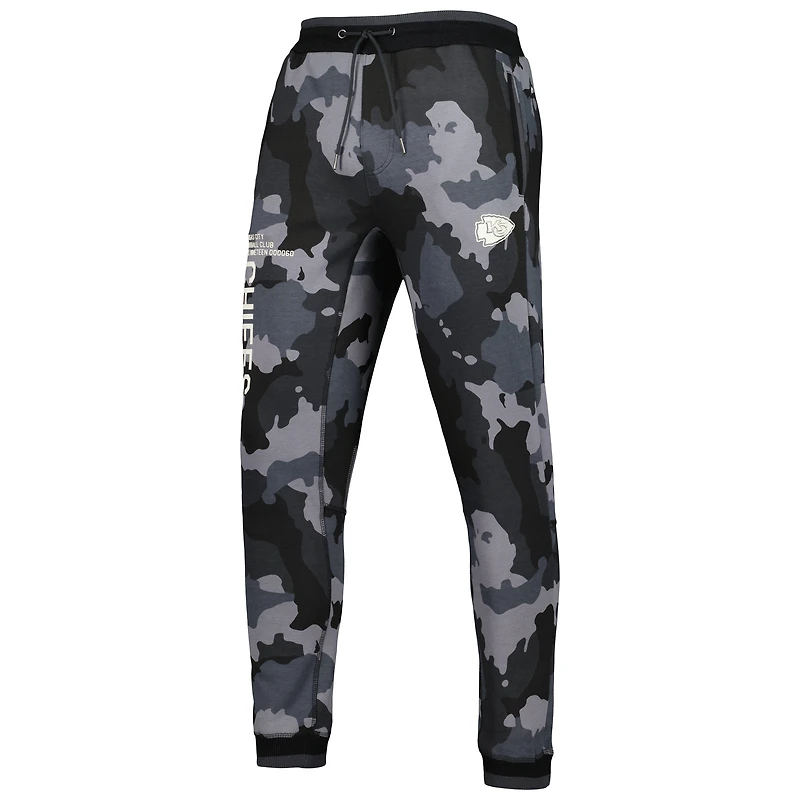 Unisex The Wild Collective Black Kansas City Chiefs Camo Jogger Pants