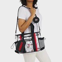 WEAR by Erin Andrews Kansas City Chiefs Clear Stadium Baby Bag