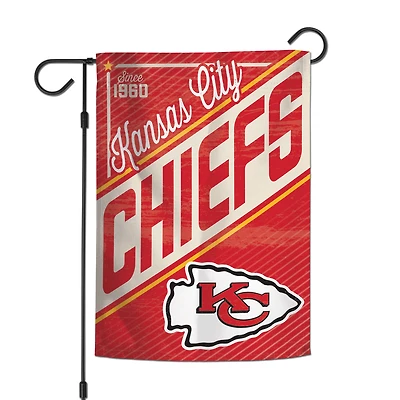 WinCraft Kansas City Chiefs 12" x 18" Retro Double-Sided Garden Flag