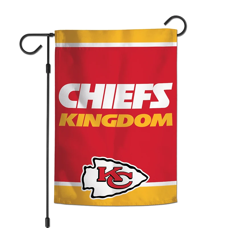 WinCraft Kansas City Chiefs 2-Sided 12'' x 18'' Team Garden Flag