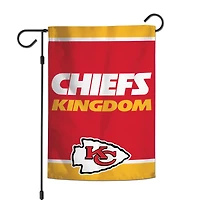 WinCraft Kansas City Chiefs 2-Sided 12'' x 18'' Team Garden Flag