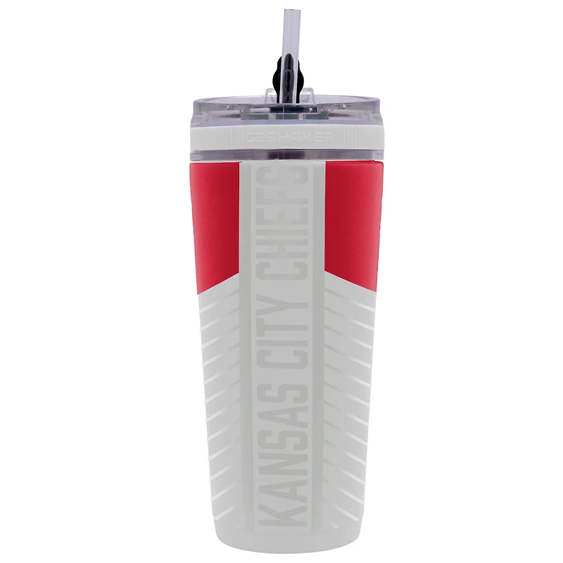 Bouteille shaker WinCraft Kansas City Chiefs 4D Flex Ice de 770 ml