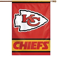 WinCraft Kansas City Chiefs 28 "x 40" Bannière verticale simple face avec logo principal
