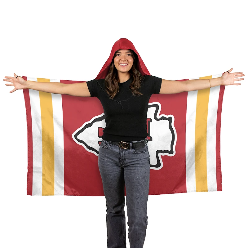 WinCraft Kansas City Chiefs 3' x 5' Hoodie Flag