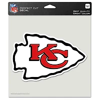 Autocollant de voiture couleur WinCraft 8'' x 8'' Chiefs de Kansas City