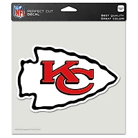WinCraft  Kansas City Chiefs 8" x 8" Color Car Decal