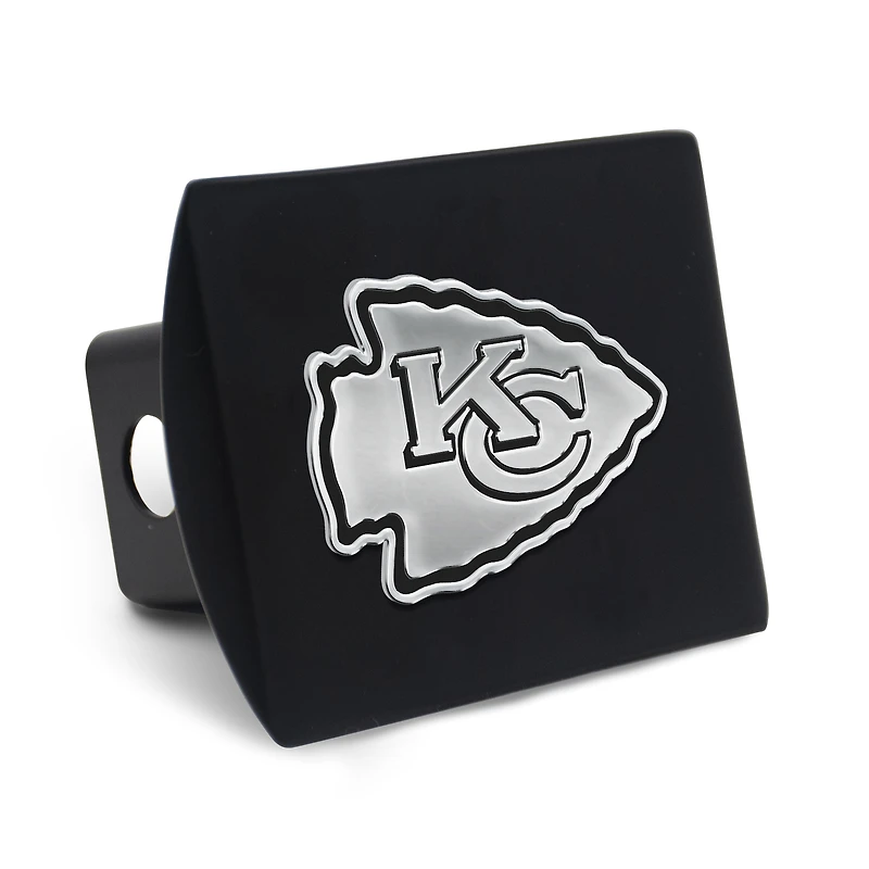 WinCraft Kansas City Chiefs Premium Metal Chrome Logo Hitch Cover