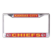 WinCraft Kansas City Chiefs Team Logo S/L Metal License Plate Frame