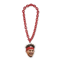 Collier à grande chaîne WinCraft Patrick Mahomes des Kansas City Chiefs