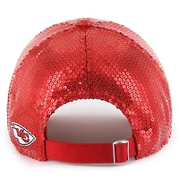 Casquette ajustable Dazzle Clean Up rouge '47 des Kansas City Chiefs pour femme