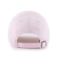 Casquette ajustable Kansas City Chiefs Base Runner Ballpark Clean Up rose clair pour femme, modèle 47