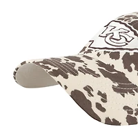 Women's '47  Natural Kansas City Chiefs Bessie Clean Up Adjustable Hat