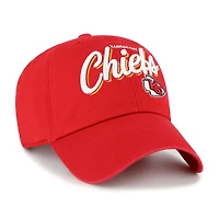 Women's '47  Red Kansas City Chiefs Ariana Clean Up Adjustable Hat