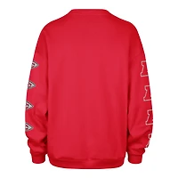 Sweat-shirt oversize rouge « 47 » des Kansas City Chiefs pour femme