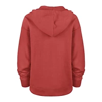 Women's '47  Red Kansas City Chiefs Plus Clarity Kennedy Pullover Hoodie