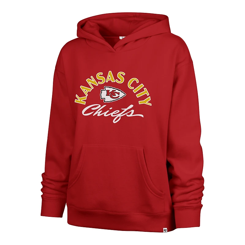 Women's '47 Red Kansas City Chiefs Plus Whirlwind Naomi Hoodie
