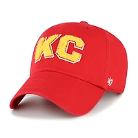 Women's '47  Red Kansas City Chiefs Zoey Clean Up Adjustable Hat