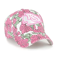 Casquette ajustable blanche '47 Kansas City Chiefs Florentina Clean Up pour femme