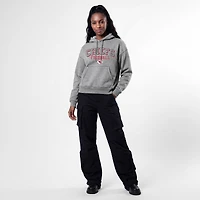 Women's Champion Gray Kansas City Chiefs Triumph Tri-Blend Hoodie