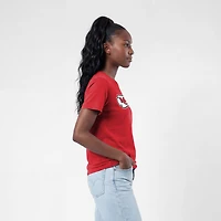 Women's Champion  Red Kansas City Chiefs Logo T-Shirt