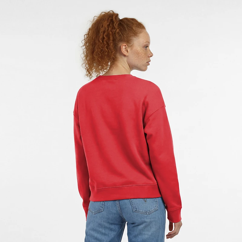 Sweat-shirt polaire Powerblend rouge Champion pour femmes, Kansas City Chiefs