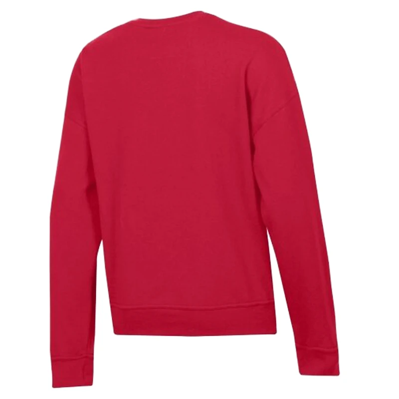 Women's Champion  Red Kansas City Chiefs Powerblend Fleece Sweatshirt