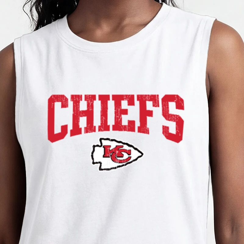 Débardeur blanc Champion Kansas City Chiefs pour femme