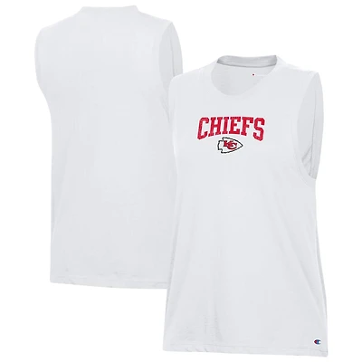 Débardeur blanc Champion Kansas City Chiefs pour femme