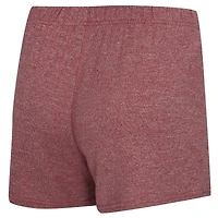 Ensemble débardeur, short et peignoir Rigor pour femme Concepts Sport rouge chiné des Kansas City Chiefs