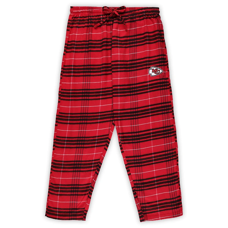 Women's Concepts Sport Kansas City Chiefs Plus Script Top & Pants Sleep Set