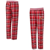 Women's Concepts Sport  Red Kansas City Chiefs Laney Plaid Tri-Blend Pants