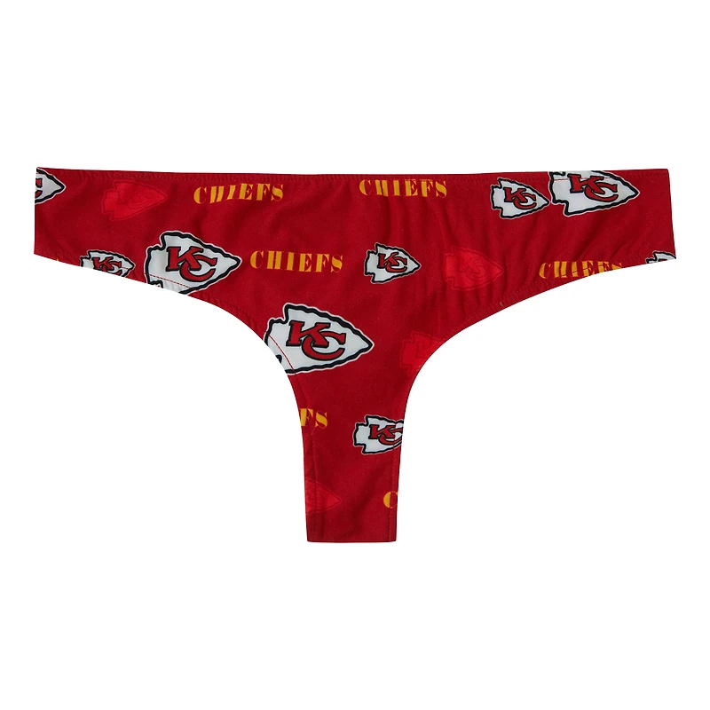 String rouge à imprimé mosaïque Kansas City Chiefs pour femme Concepts Sport