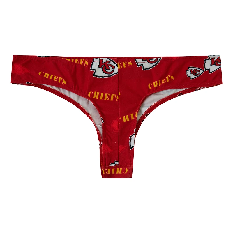 String rouge à imprimé mosaïque Kansas City Chiefs pour femme Concepts Sport