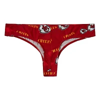 String rouge à imprimé mosaïque Kansas City Chiefs pour femme Concepts Sport