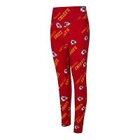 Leggings Concepts Sport rouges à imprimé mosaïque des Chiefs de Kansas City pour femme