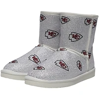 Women's Cuce  Kansas City Chiefs Logo Pull on Ankle Boots